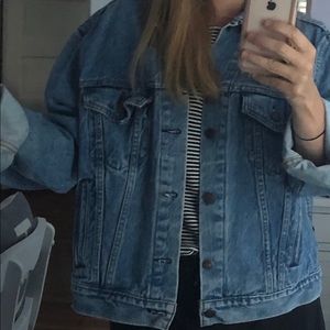 Levi oversized vintage jean jacket